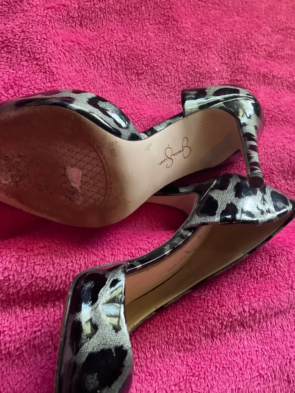 Leopard heels 10